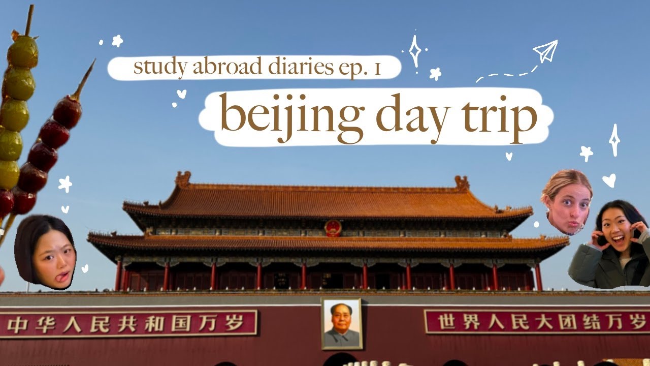 study abroad diaries ep 1: beijing daytrip, tian an men, shopping, noodles