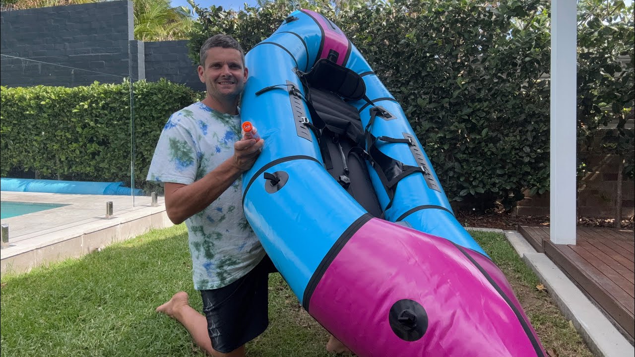 Not a Pro… Just Excited! My First Real Packraft Setup & Thoughts Alpacka Mage and Flextail 5.0 pump 