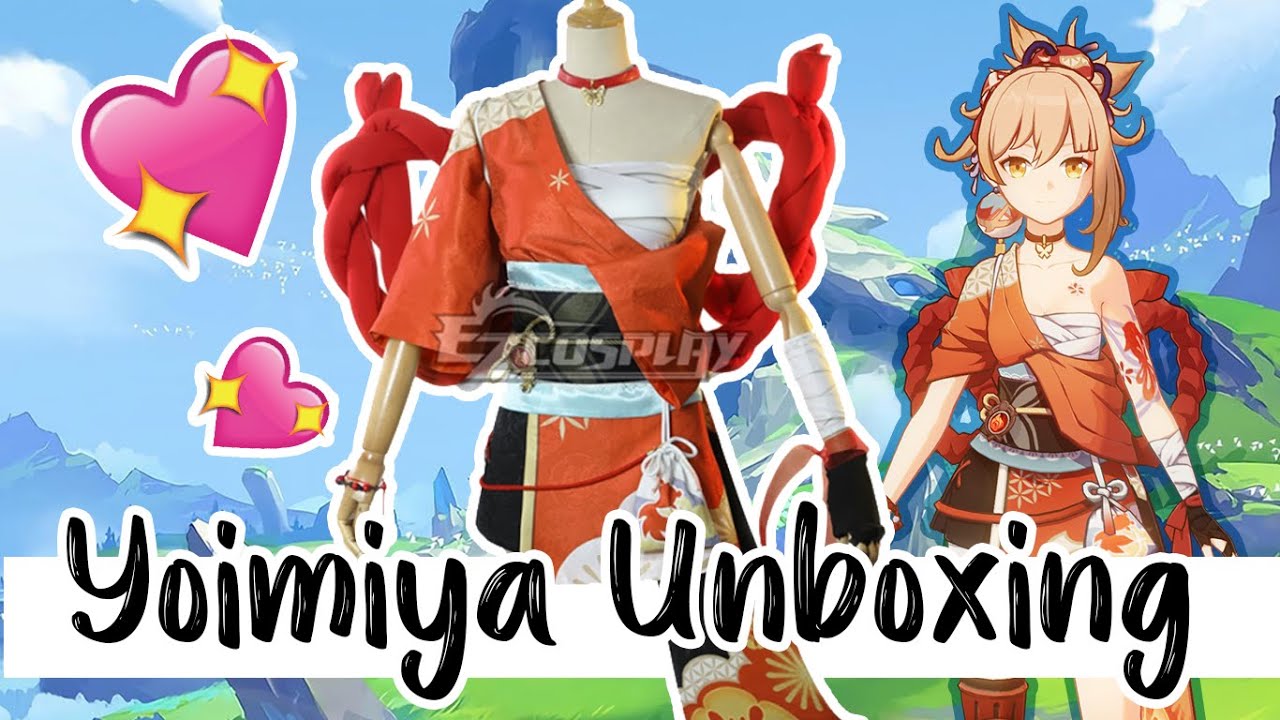 EzCosplay Yoimiya Cosplay Unboxing [Pt. 1]