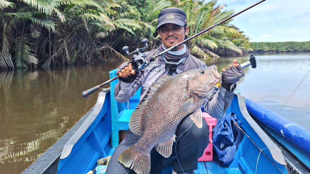 PART 2| PERKENALAN REEL DAIWA TATULA 300HSL DI SPOT RAJA MUARA !! FISHING CAMP