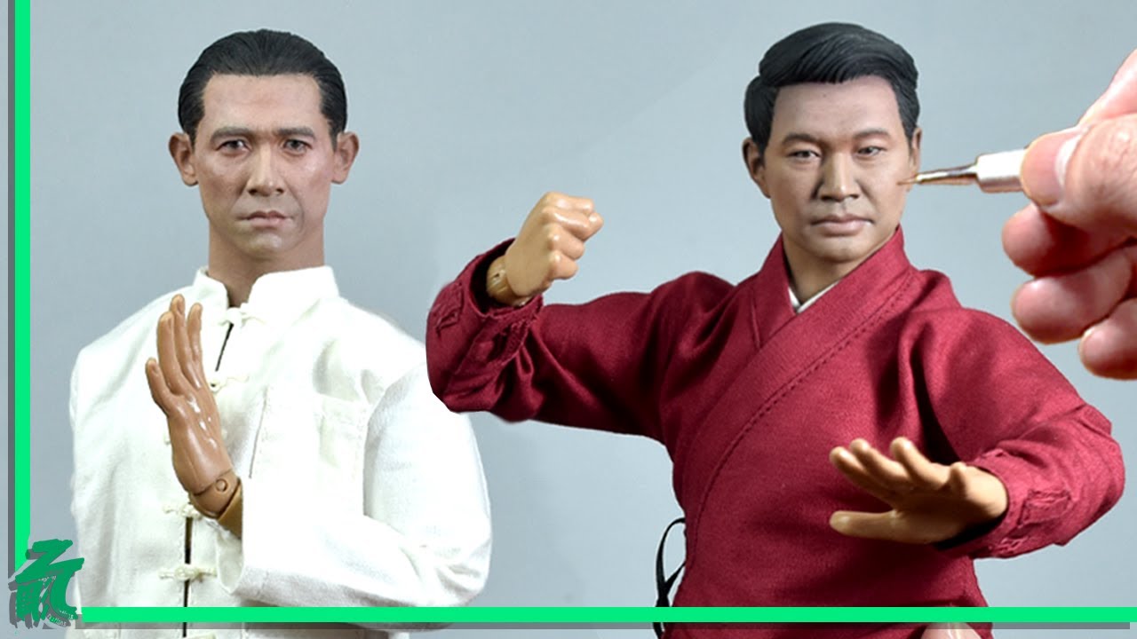 Shang Chi Wen Wu Sculptures (3D Print, Dismantle Fails, Paint) 1/6 CUSTOM FIGURES Hot Toys Simu Liu