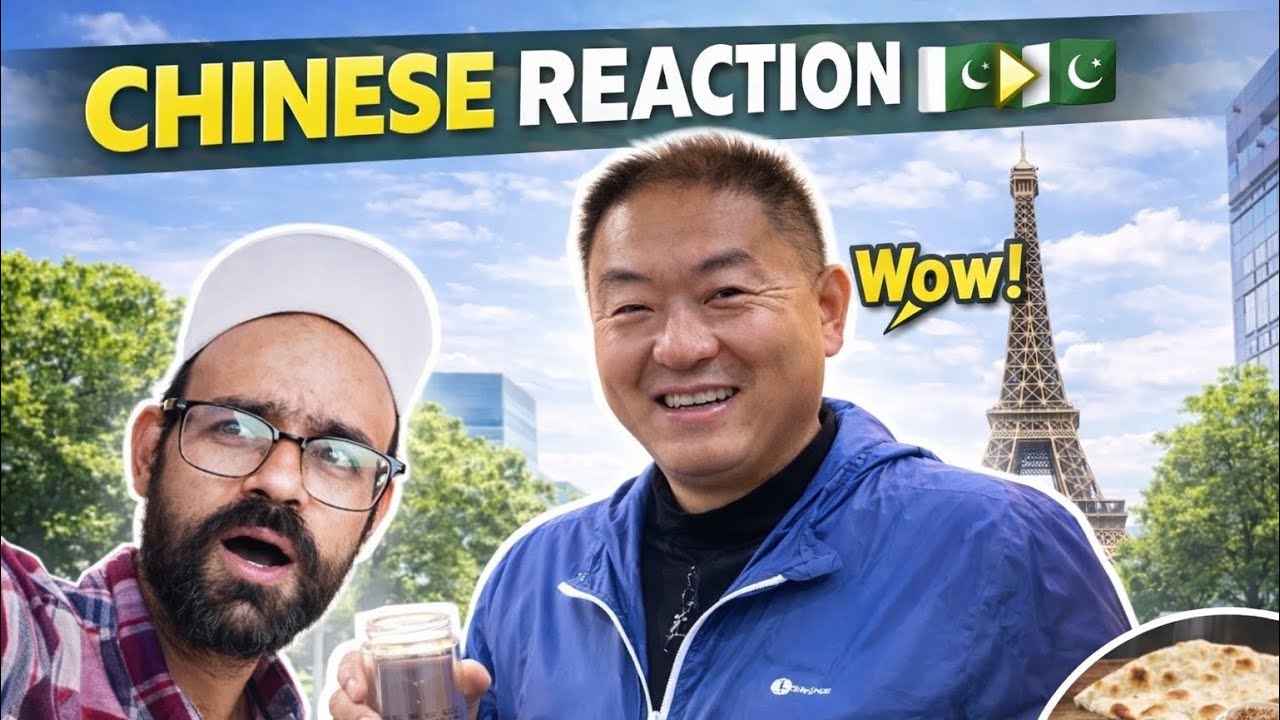 Chinese Friend’s FIRST TIME in Lahore 🇨🇳🇵🇰 | Badshahi Mosque & Eiffel Tower