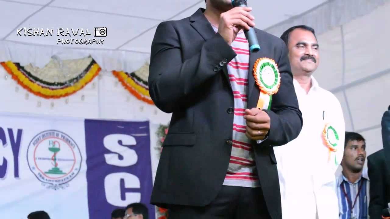 Allu Arjun`s Speech at Scient Institute of Technology