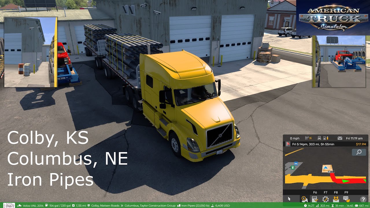 American Truck Simulator - Colby, KS - Columbus, NE