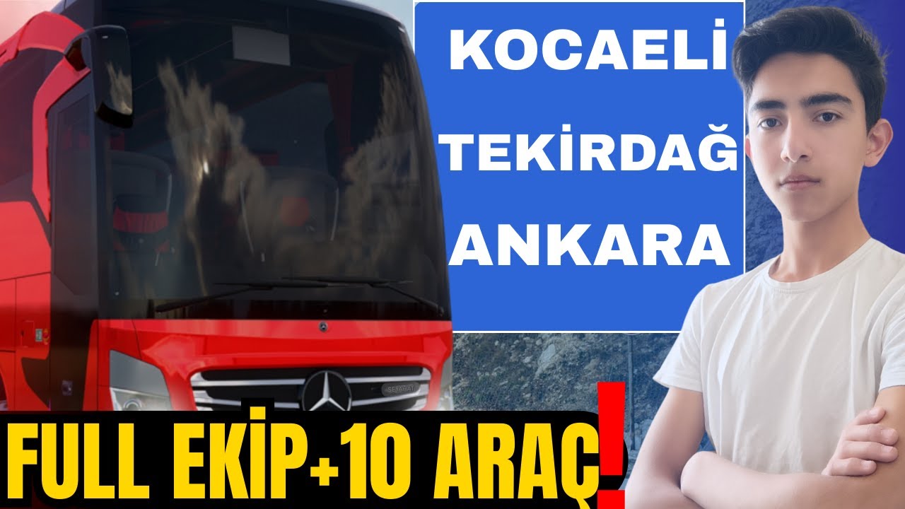 FULL EKİP +10 ARAÇ İLE 600KM TÜRKİYE TURU YAPTIK