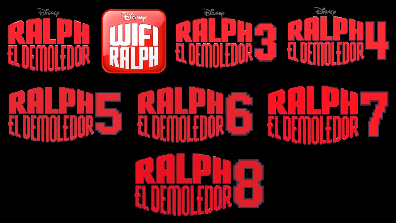 Todas las Películas de Ralph el demoledor (1 al 8)
