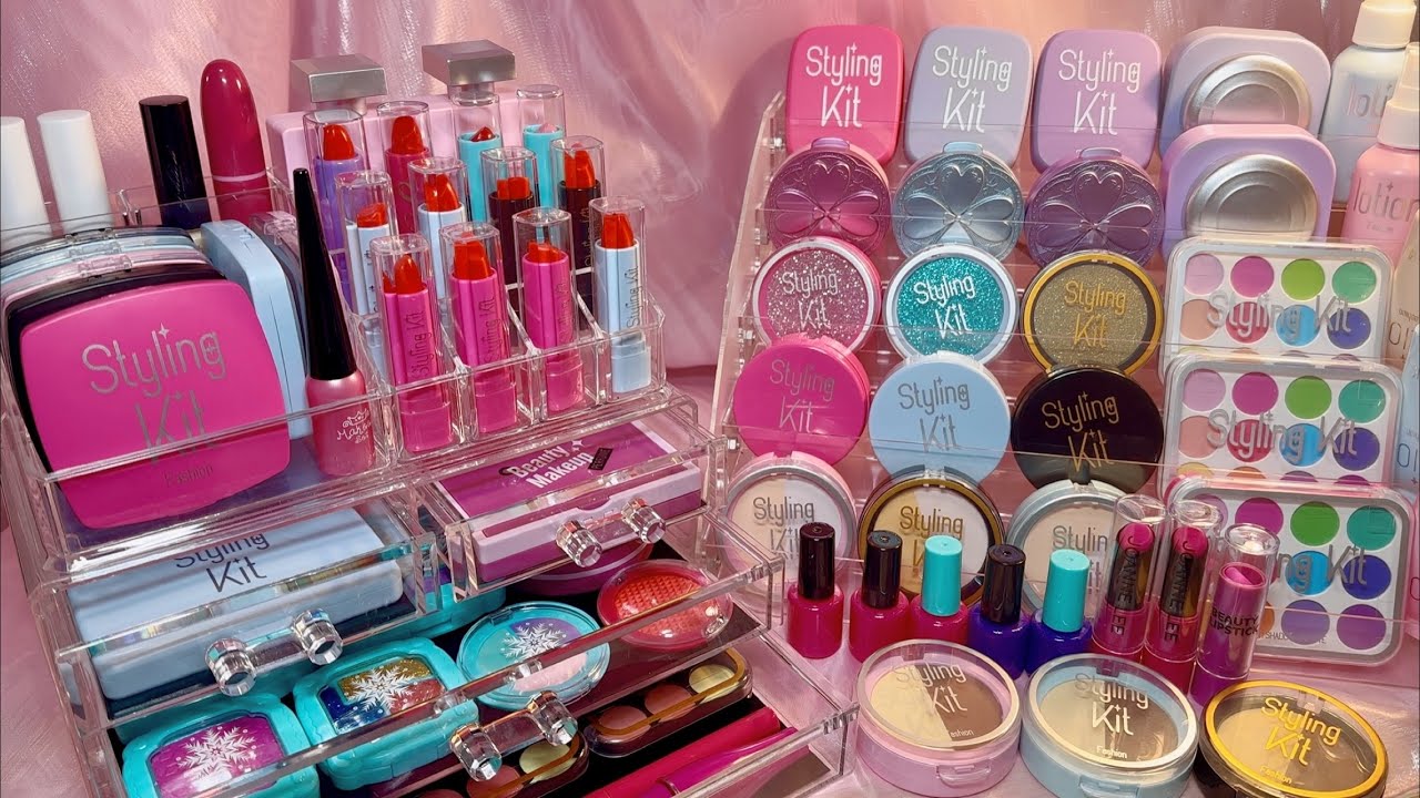 【ASMR】おもちゃのコスメの収納まとめ30分💄Toy cosmetics organization.