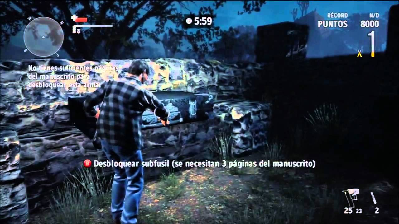 ALAN WAKE'S AMERICAN NIGHTMARE / PRIMERA PARTIDA EN MODO ARCADE