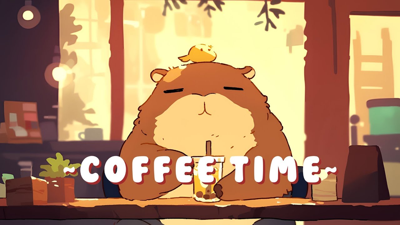[1 Hour] Capybara Beats Radio | Calm Music for Focus & Study ✨