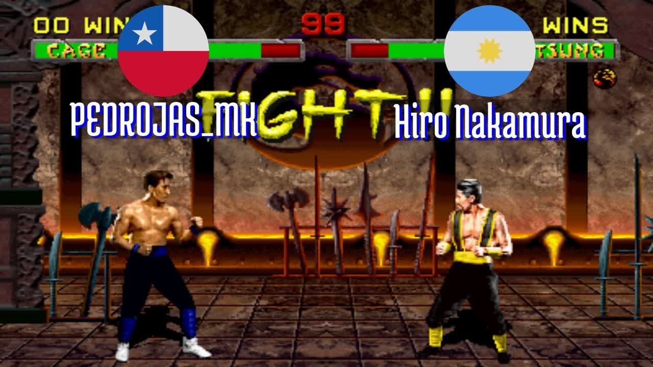 FT5 @mk2: PEDROJAS_MK (CL) vs Hiro Nakamura (AR) [Mortal Kombat 2 Fightcade] Mar 5