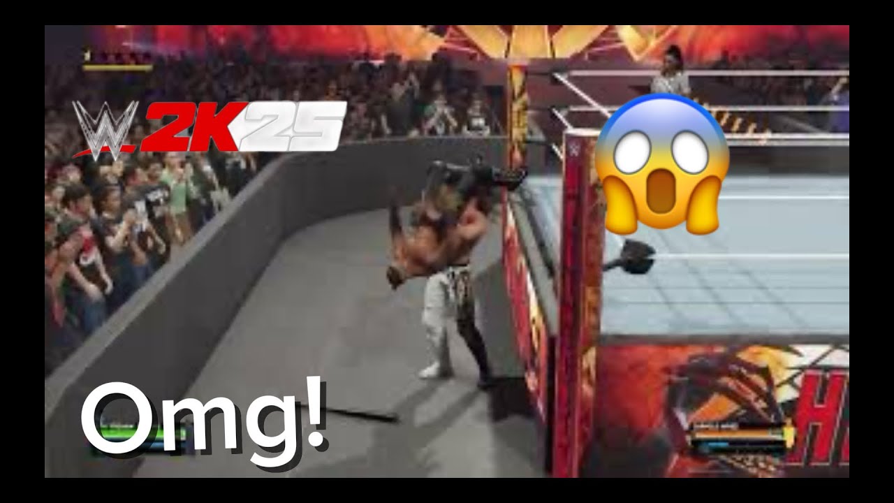 WWE 2K25 - Seth “Freakin Rollins vs. Carmelo Hayes - No Holds Barred (m}
