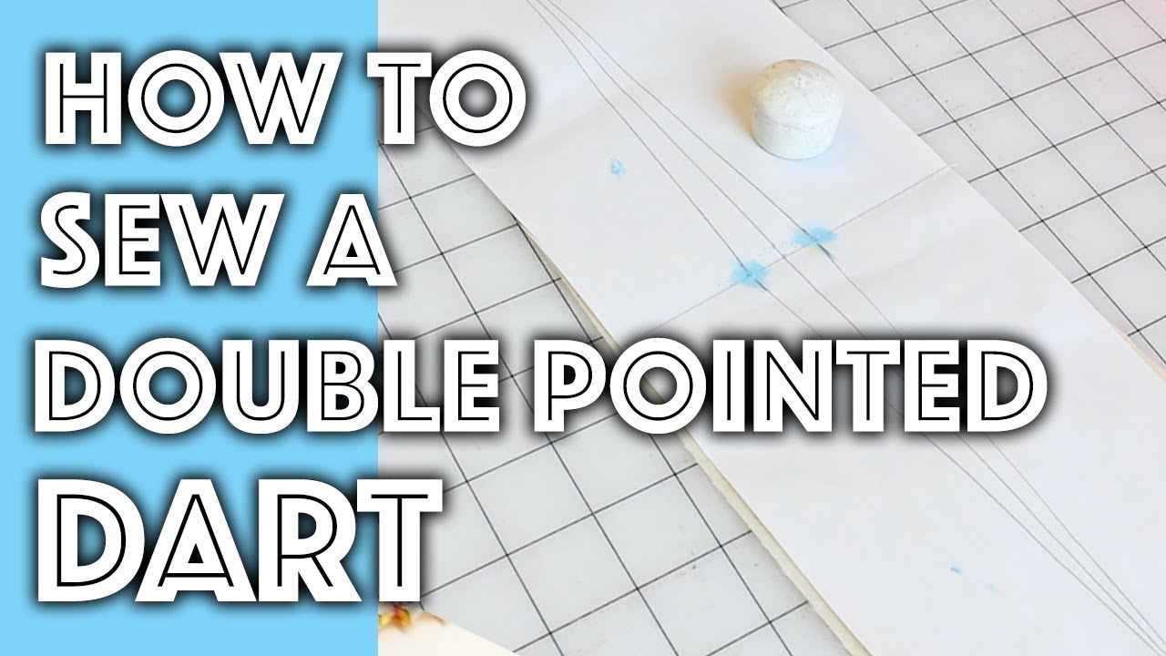 How to Sew a Double Pointed Dart | Sew Anastasia