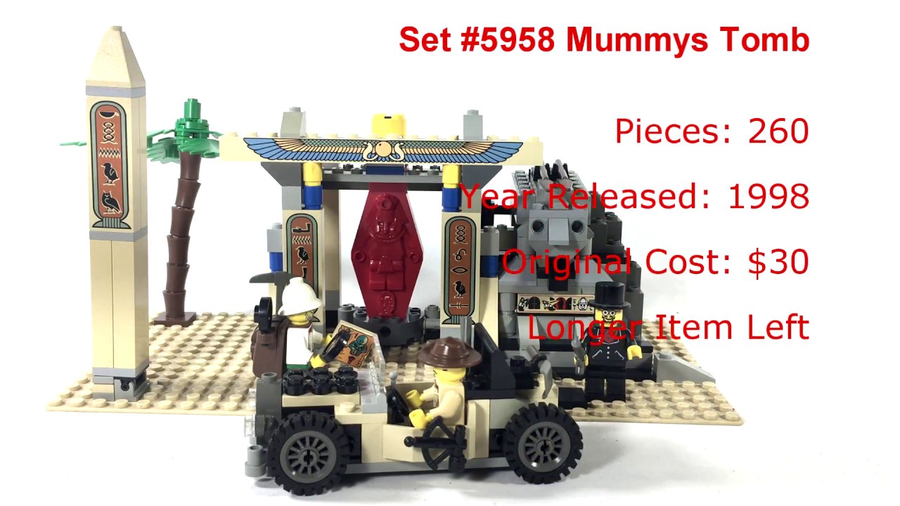 Retro Review: Lego Set #5958 Mummy Tomb