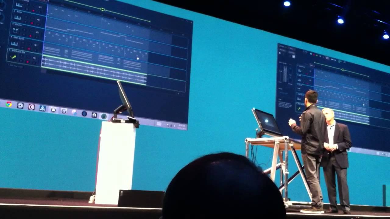 Linkin Park's Mike Shinoda demos StageLight software