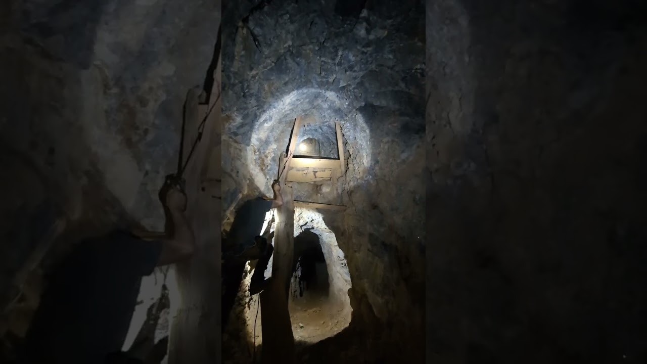 Altitude and ice are never friendly #utahmines #stalactites #snowday