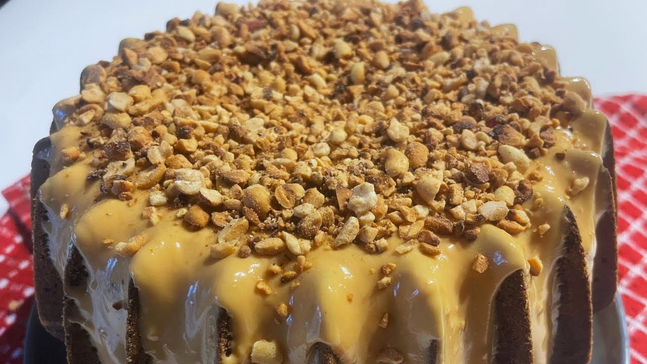 Bolo de ginguba receita Angolana 🇦🇴🇦🇴🇦🇴/ amendoim, simples e fácil