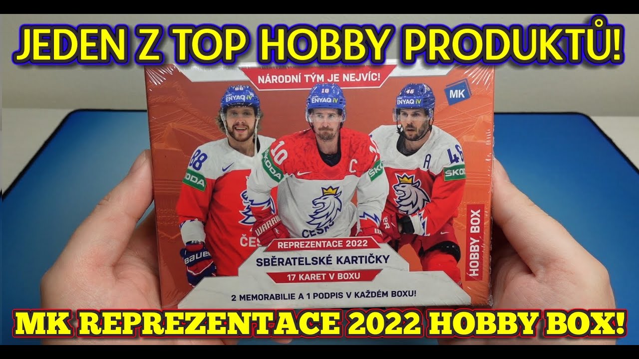 KONEČNĚ PARÁDNÍ PREMIUM PRODUKT! 😮🔥 MK REPRE 2022 HOBBY BOX! KARTIČKY ČESKÉ HOKEJOVÉ REPREZENTACE!
