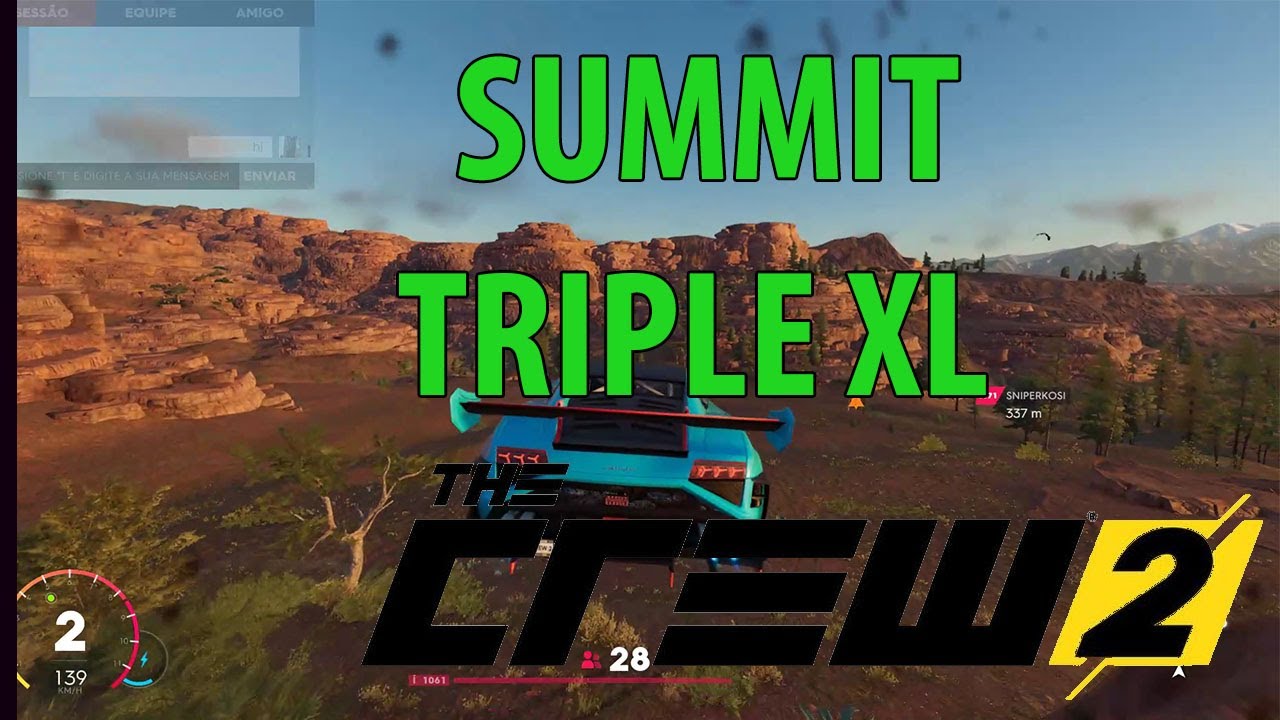 THE CREW 2 GLITCH BUG   SUMMIT TRIPLE XL