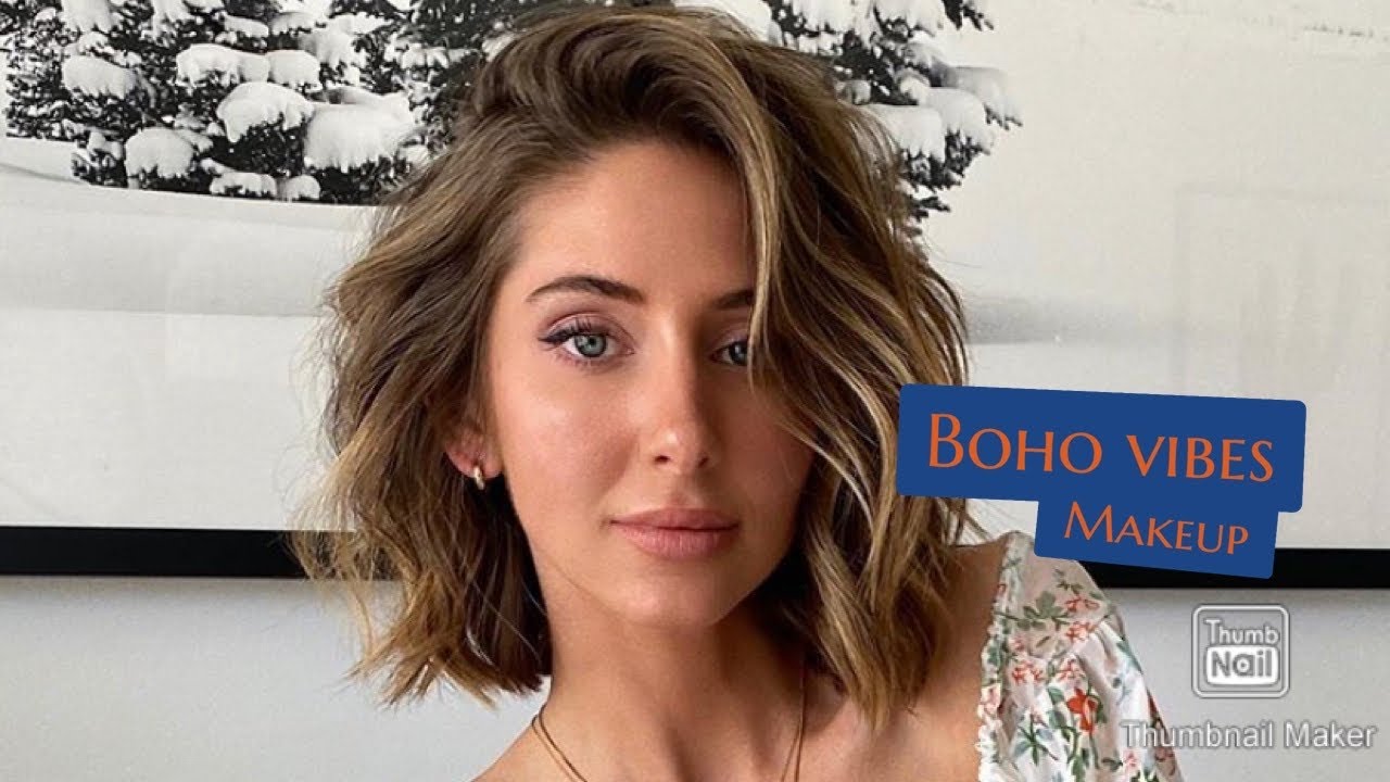 Boho vibes makeup tutorial by Amber Scott
