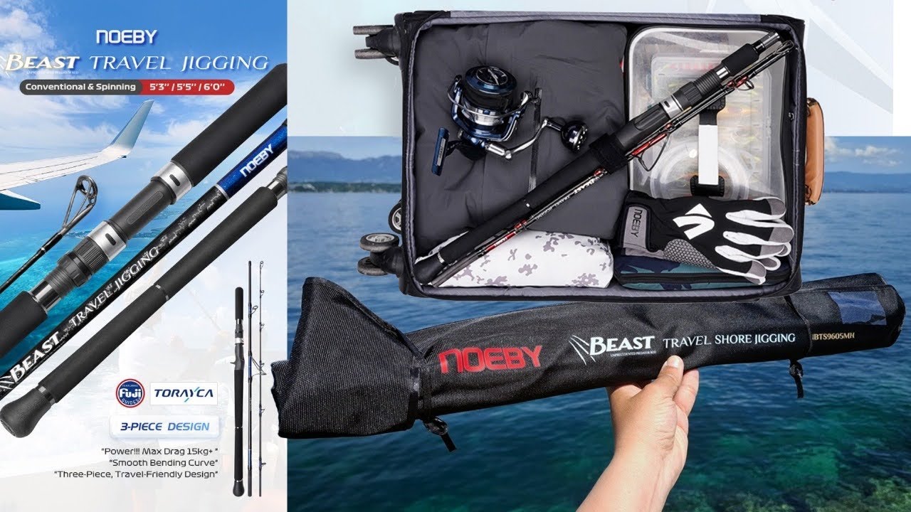 Wędki podr&oacute;żne Noeby | Jedne z NAJPOPULARNIEJSZYCH wędek podr&oacute;żnych na rynku od NIESAMOWITEJ marki!