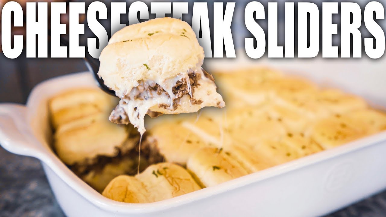 BODYBUILDING CHEESESTEAK SLIDERS | Low Carb High Protein Recipe