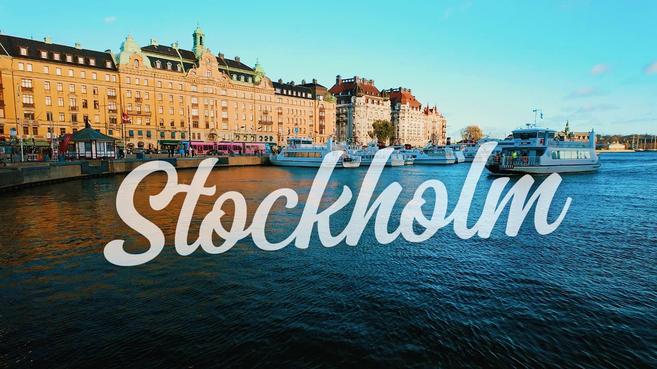 Stockholm City Walking Tour 🇸🇪 | Sweden Urban Walk 4K