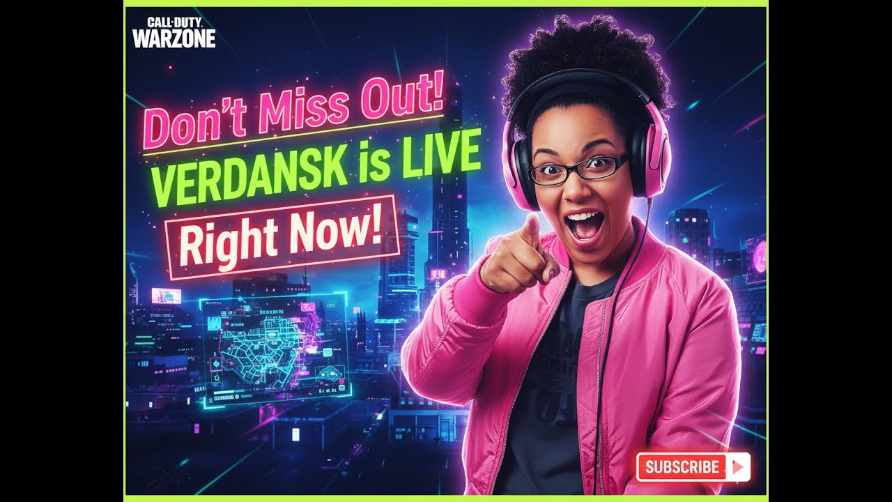 Don't Miss Out! VERDANSK is LIVE and Happening Right Now!