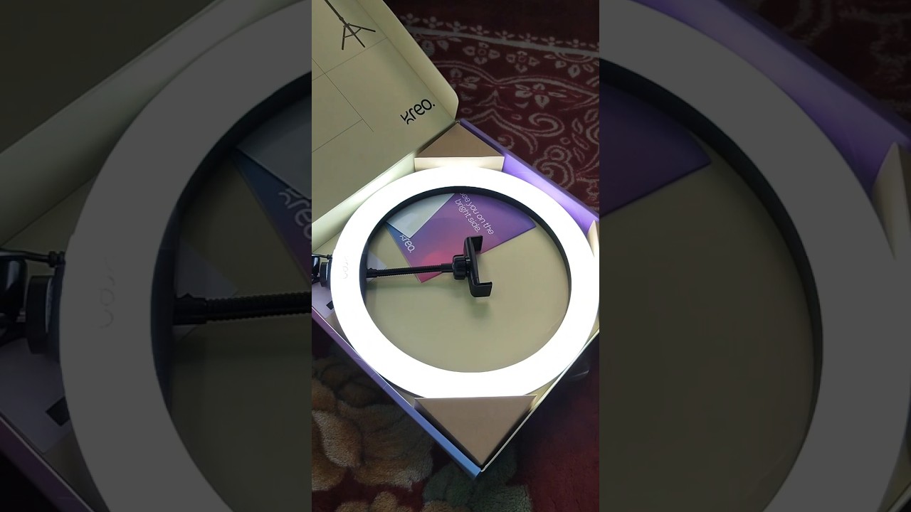 Kero Ring Light 12 with tripod stand for video shooting professional studio light with tripod Halo