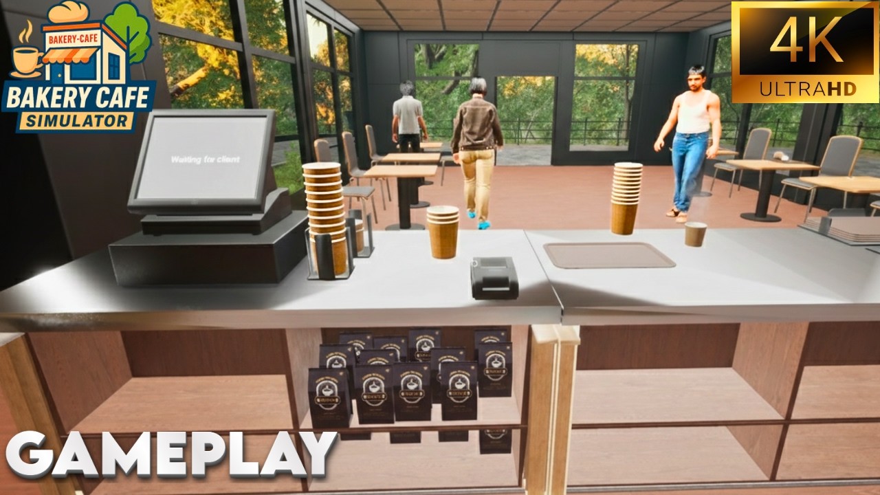 Starting My Dream Bakery! 🥐 Bakery Cafe Simulator Gameplay | 4K60FPS No Commentary | Ultra Settings