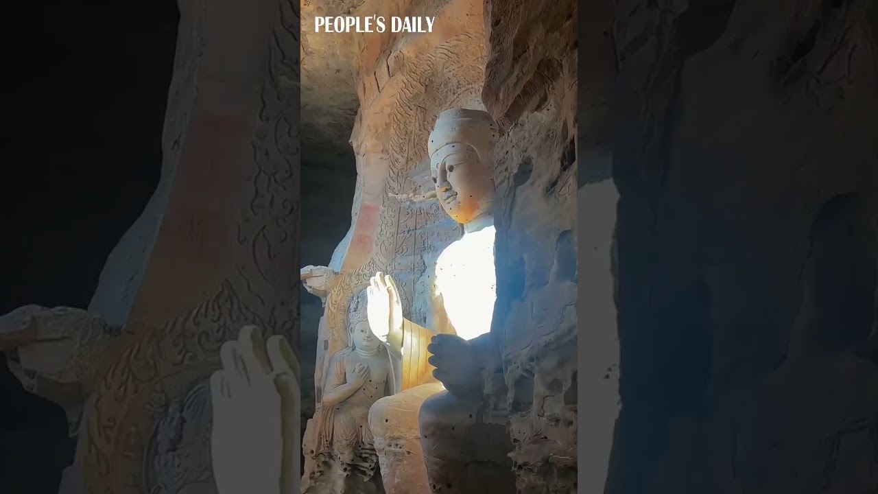 Catch a glimpse of the magnificent Yungang Grottoes