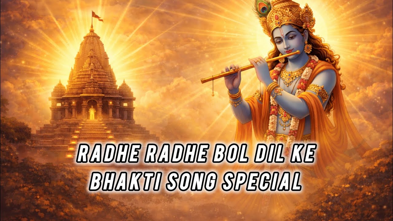 Radhe radhe bol dil me bhakti khol song #bhakti #radhakrishna 