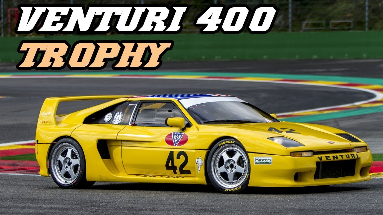 Venturi 400 Trophy - idle & fly-bys at Spa 2017