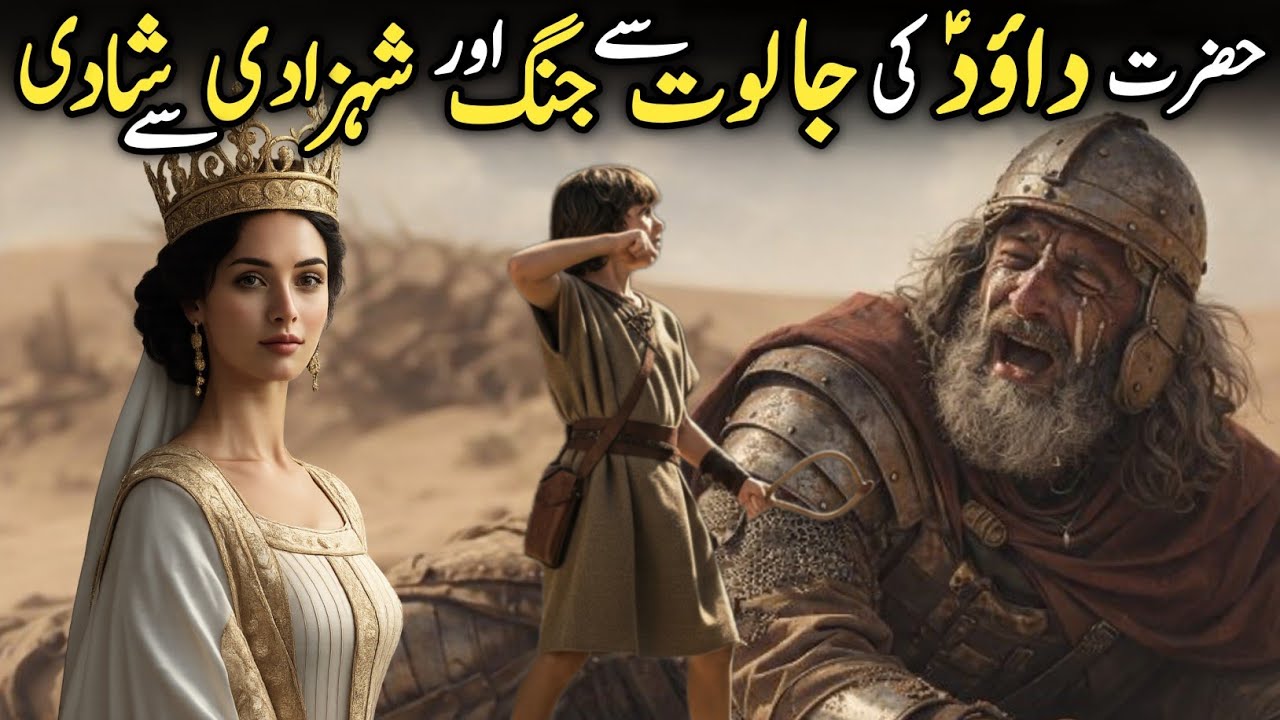 Jaloot and Taloot Story | Hazrat Dawood a.s aur Jaloot Ka Waqiya | Hazrat Dawood ki Qaum Ka Waqia