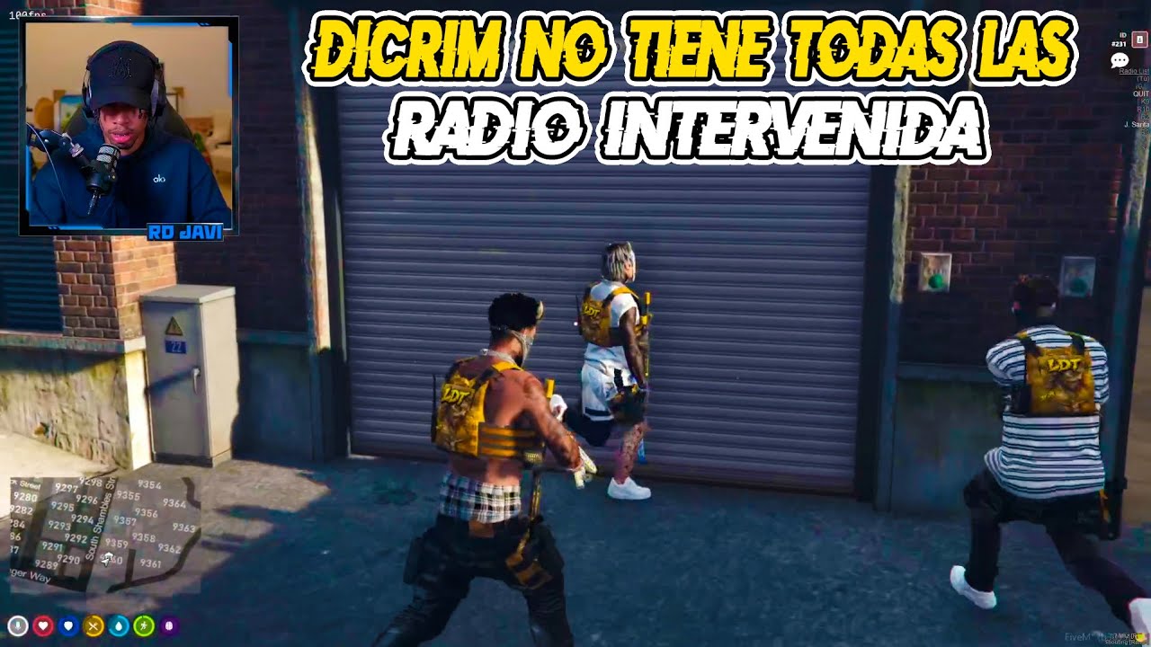 RDJavi: DICRIM No Tiene Las Radio Restringida Intervenida
