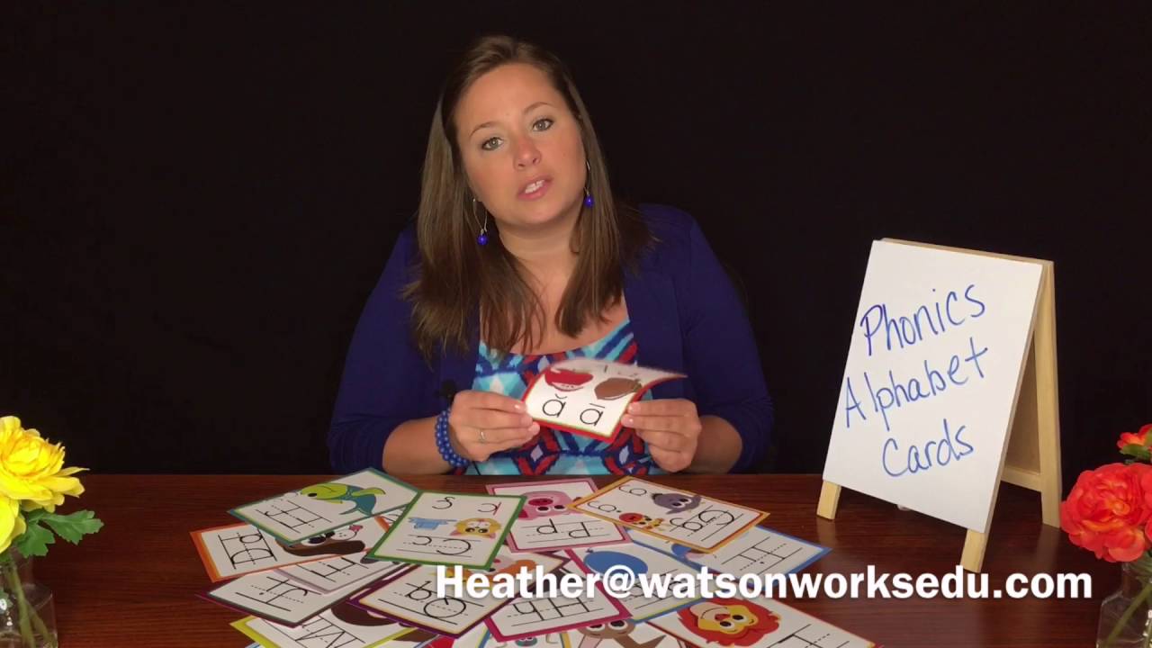 Phonics Alphabet Wall Cards by Watson Works