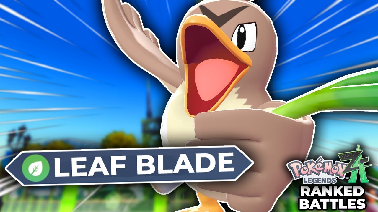 FARFETCH'D Is GREAT For Some Reason?... | Pokemon Legends: Z-A Ranked Battles