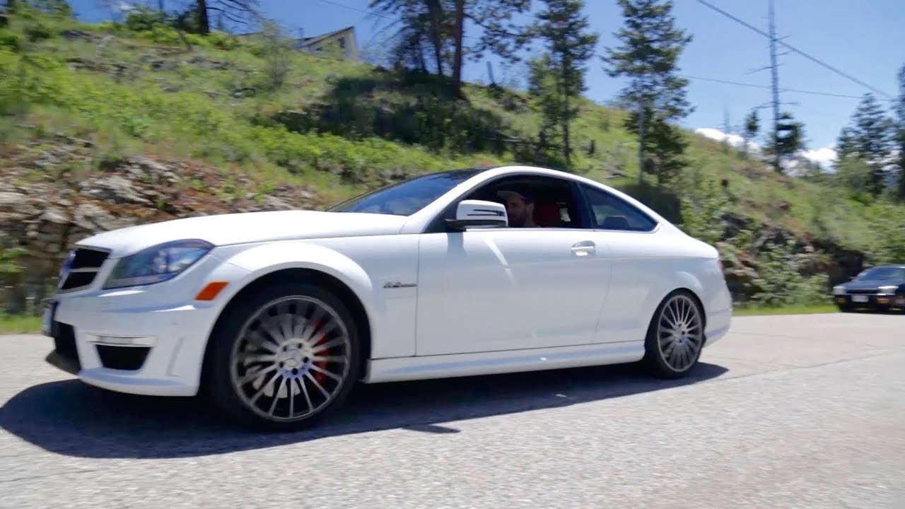 C63 AMG Launch Control Reactions!