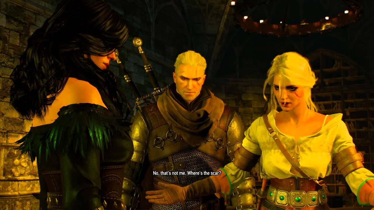 The Witcher 3: Geralt teasing Ciri (funny)