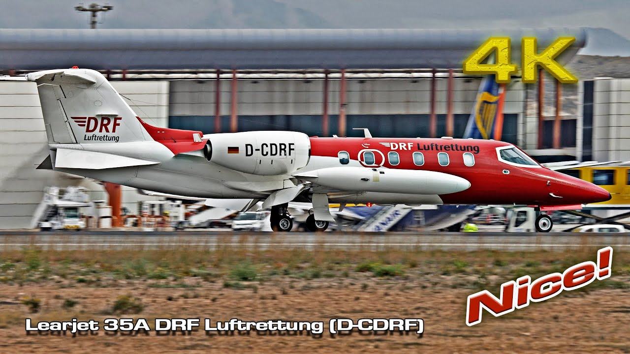 Learjet 35A DRF Luftrettung (D-CDRF) Air Ambulance!