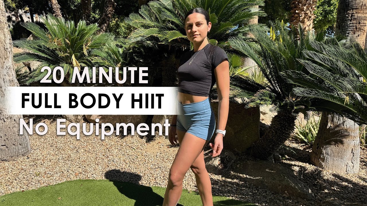 20 MIN Full Body HIIT Workout | No Equipment | Burn Fat Fast