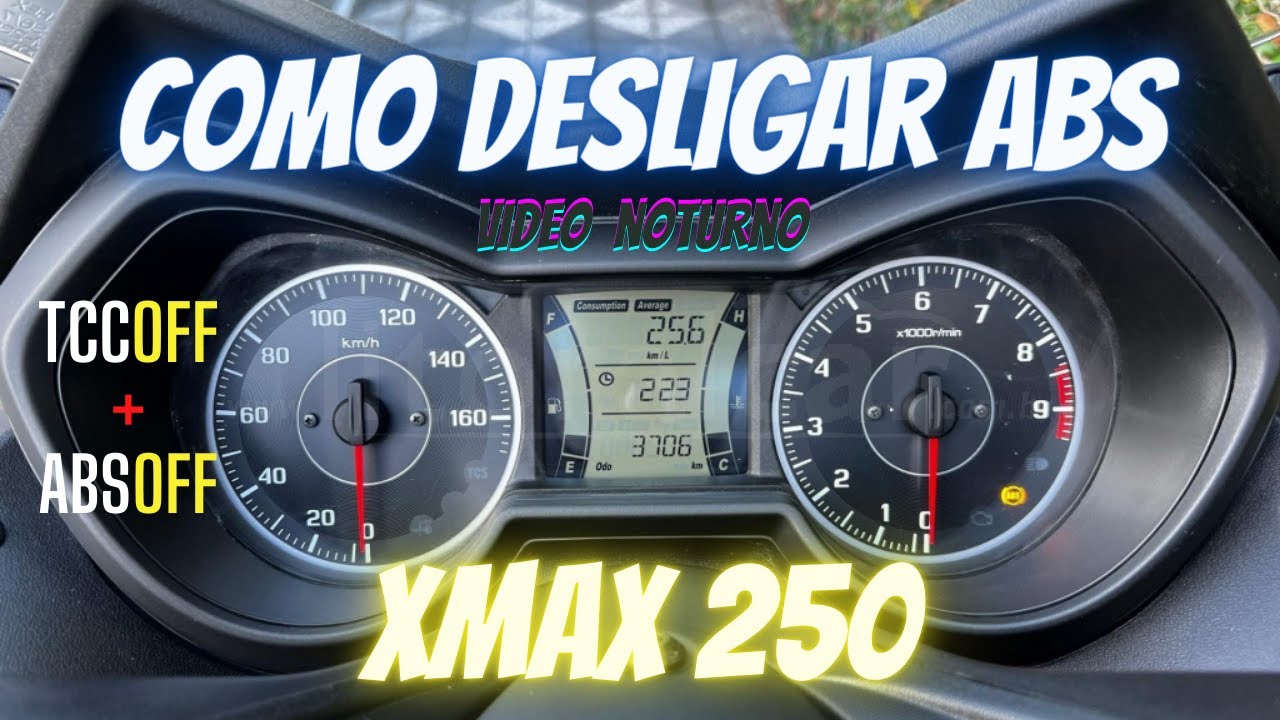 Xmax 250 Como Desligar ABS MAIORIA das MOTOS.