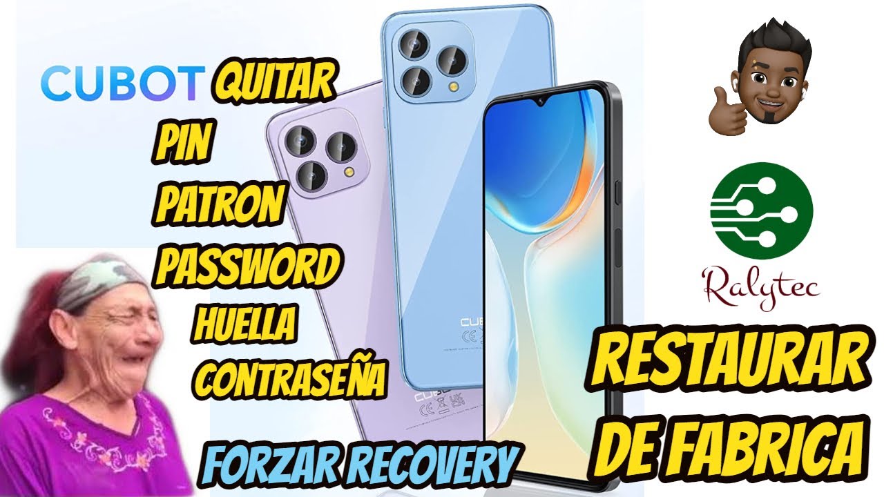 Hard Reset Cubot Método Final || P80  Restaurar sin Recovery 2024