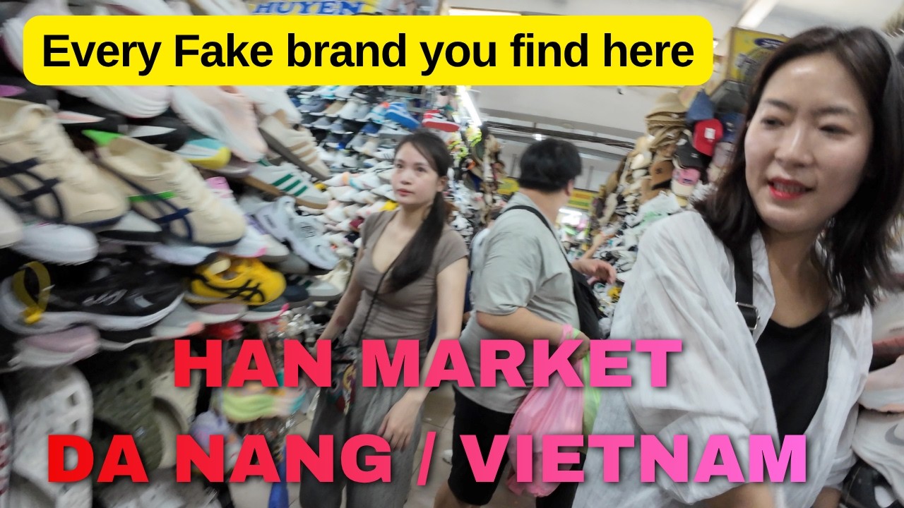 Han market, Da Nang Vietnam. Bargains Galore, shop till you drop. Bring cash !