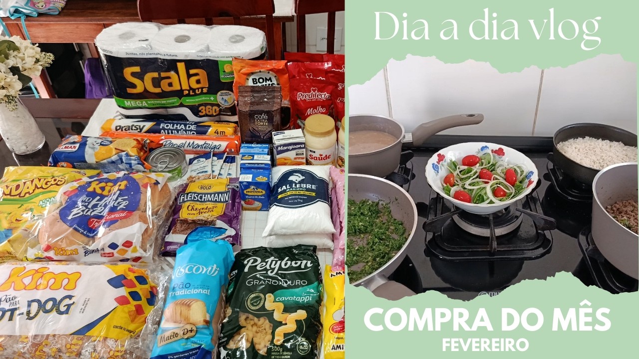 Compras do mês de fevereiro / Vida lenta em casa / Feijão fresquinho