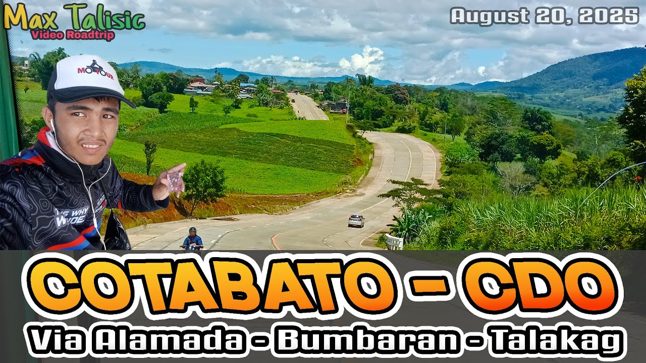 Video Roadtrip - Cotabato City to Cagayan de Oro City via Alamada - Bumbaran - Talakag