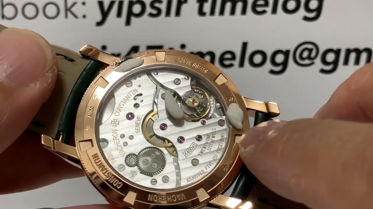 江斯丹頓 Vacheron Constantin TRADITIONNELLE 18KRG新款綠面，冇得炒的表還是靚表嗎？現在還有表友真心留意機芯質素？