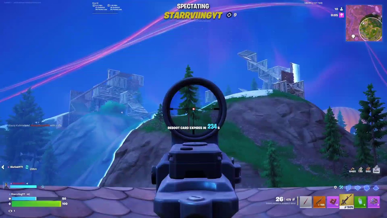 Playing Fortnite with Starrviing