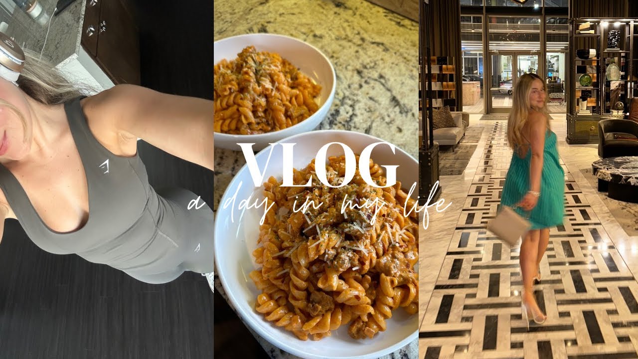 A DAY IN MY LIFE VLOG! | workout, cooking, cleaning