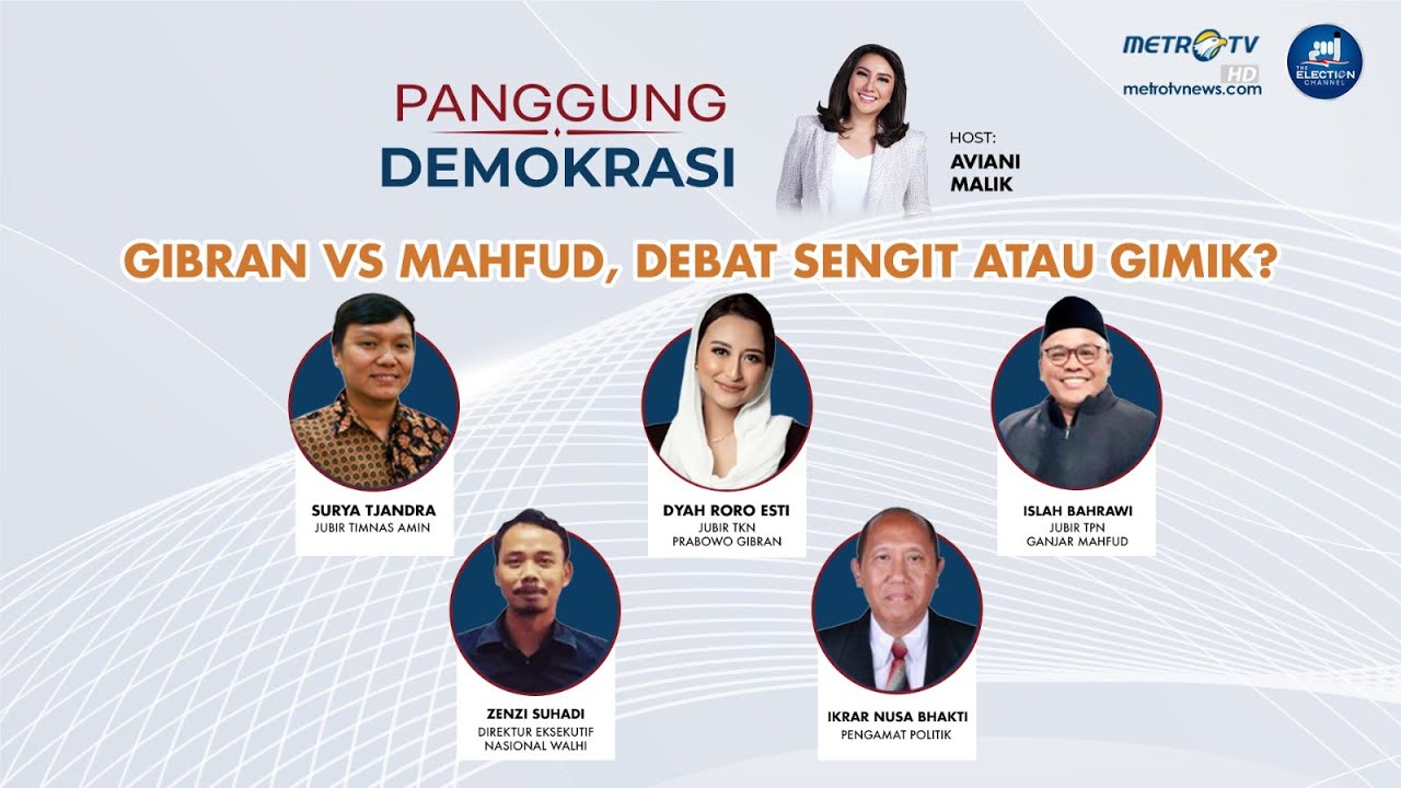 [FULL] Gibran VS Mahfud, Debat Sengit Atau Gimik?