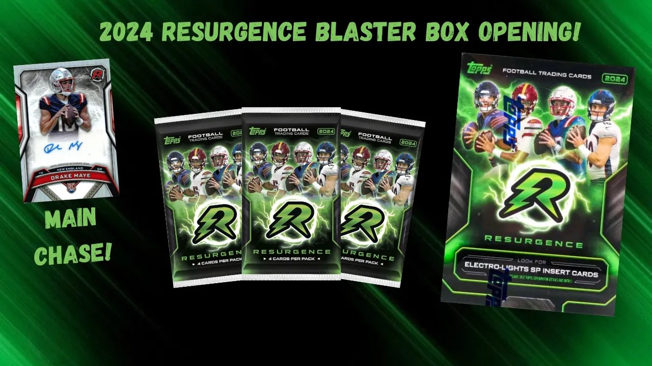 Resurgence blaster box opening! credit to @TheNerdsOutlet for the thumbnail.